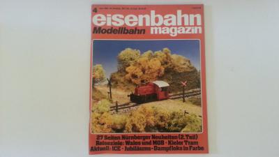 hel EisenbahnModellbahn Magazin Zeitschrift 4 1985